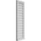 Ekena Millwork Vertical Surface Mount PVC Gable Vent w/ 2"W x 2"H , Brickmould Sill Frame, 12"W x 42"H GVPVE12X4203SN - alternate 3